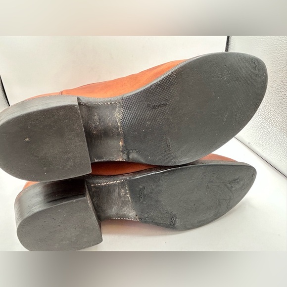 Lucchese 1883 Men’s Cowboy Western Boots Camel Brown Leather Women’s Size 10 2E - Picture 14 of 14